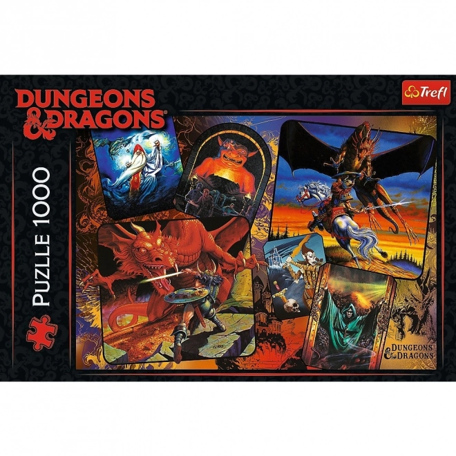 Puzzle 1000 piese Începuturile Dungeons & Dragons