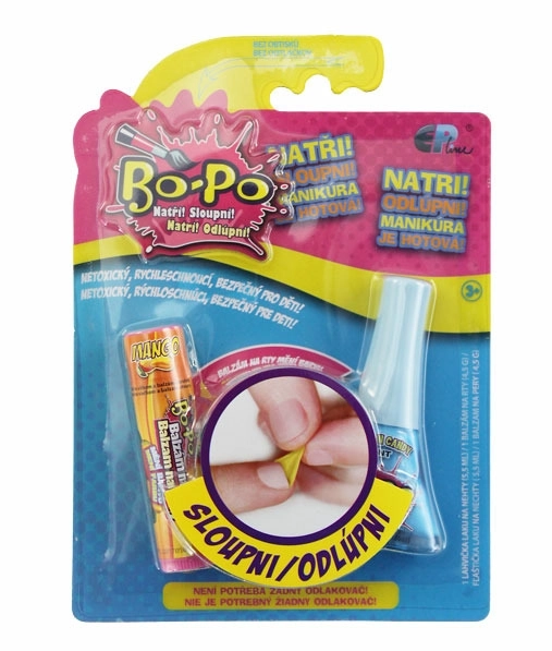 Set ojă și balsam de buze Bo-Po