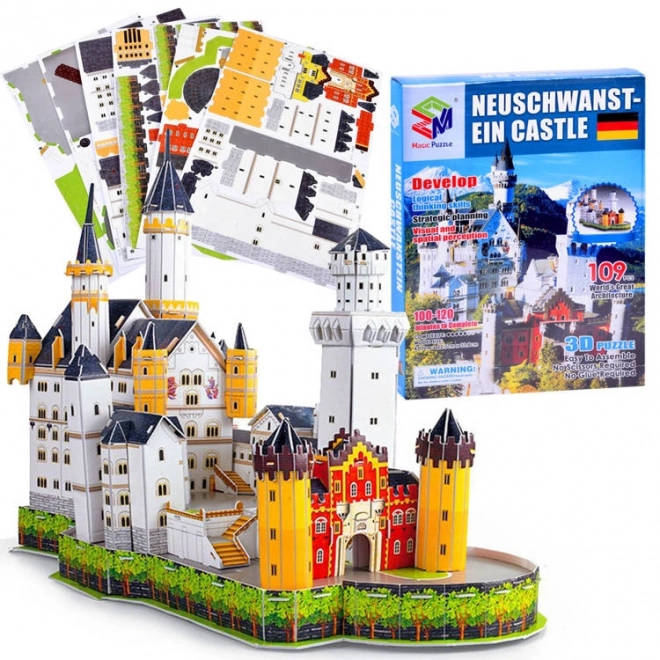 Puzzle 3D Castelul Neuschwanstein