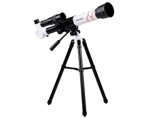 Telescop pe trepied pentru copii cu mărire 20x 30x 40x – Alb
