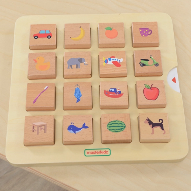 Joc Montessori potrivire umbre și recunoașterea obiectelor Masterkidz