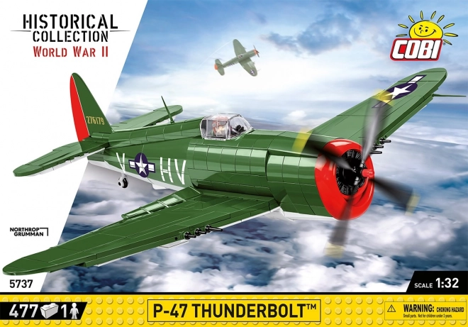 Avion WW II P-47 Thunderbolt COBI