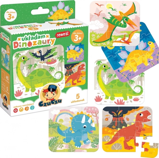 Puzzle Dinozauri