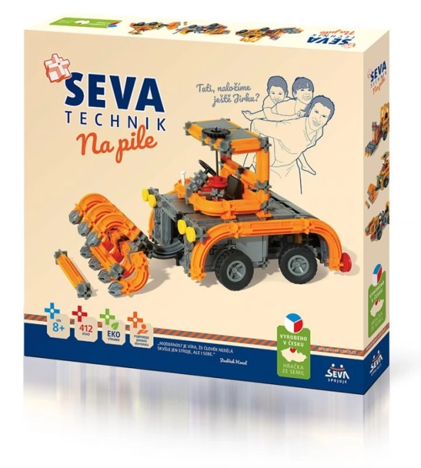 Seva Technik - Set de construcție pentru tăiat lemne