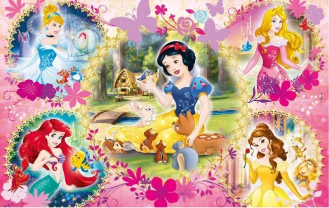 Puzzle CLEMENTONI Disney Prințese: Prietene 2x60 piese