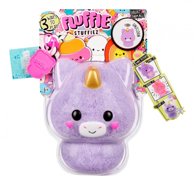 Unicorn de pluș mic Fluffie Stuffiez