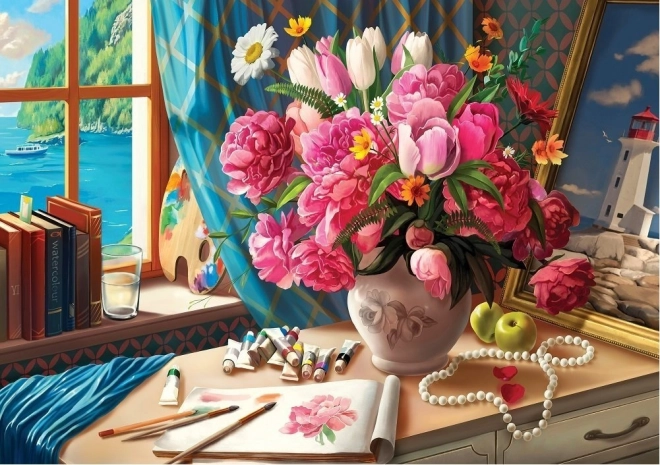 Puzzle Parfum de artă 1500 de piese