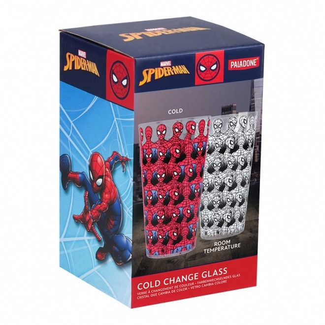 Pahar termo sensibil cu Spiderman