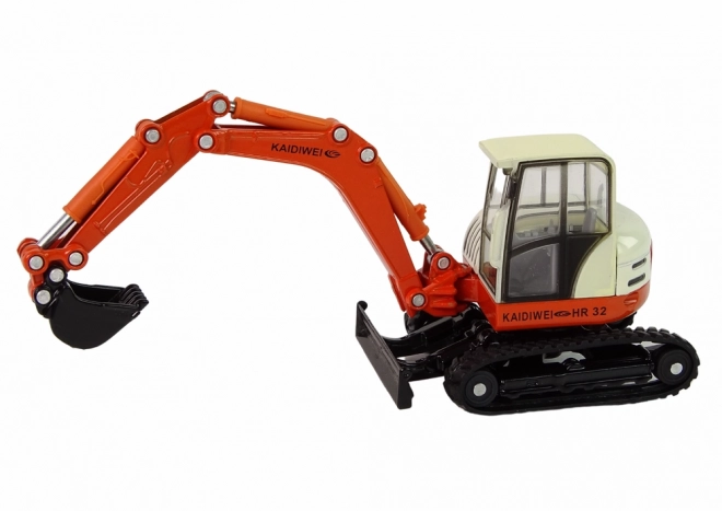 Excavator metalic cu braț mobil la scară 1:50