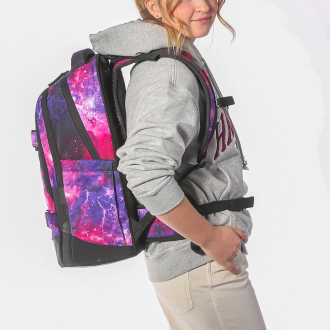 Set Baagl Galaxy: rucsac, penar, saculet, geanta sport
