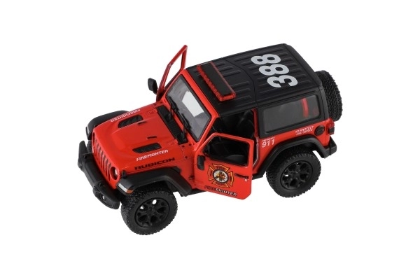 mașină de jucărie metalică Jeep Wrangler Poliție 2018