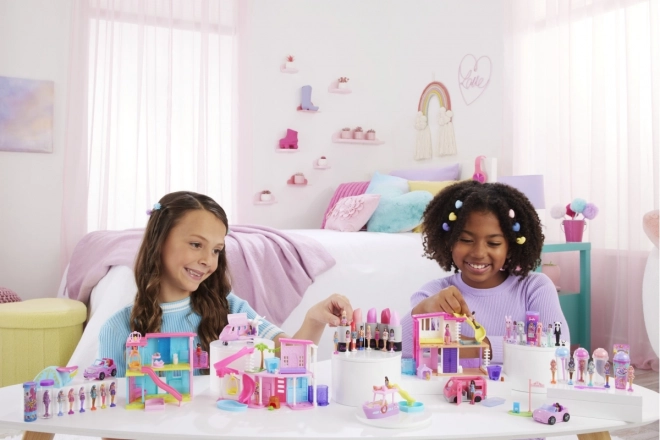 Mini casă BarbieLand cu păpușă Barbie