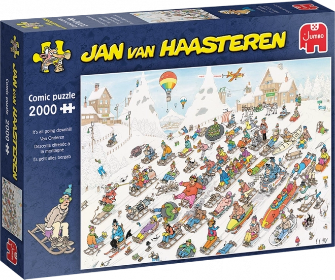 puzzle 2000 piese JUMBO de la Jan van Haasteren