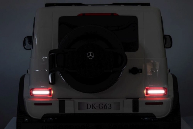 Mașină electrică pentru copii Mercedes G63 XXL albă 4x4