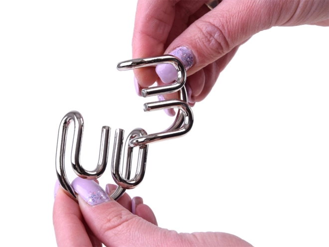 Puzzle metalice logice