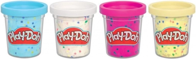 Set Play-Doh cu forme și confetti