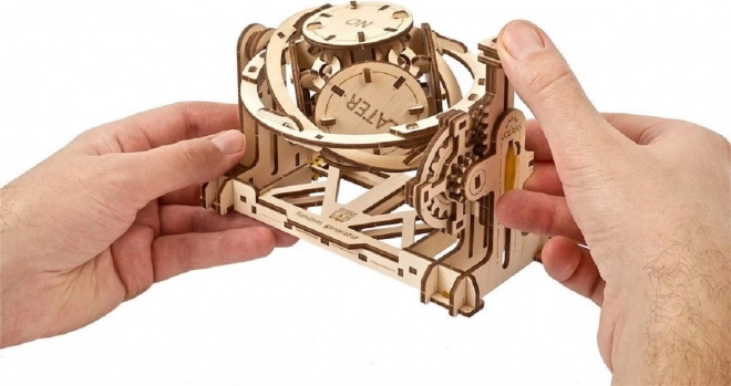 generator aleatoriu STEM 3D din lemn Ugears