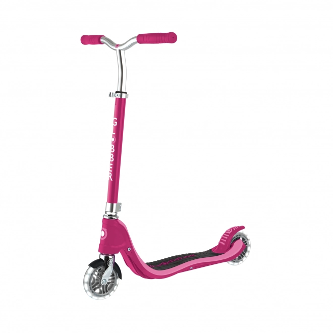 Trotinete Copii Globber Flow 125 Lights Ruby Pink