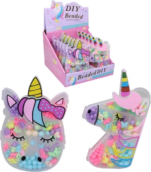 Mărgele în cutie Unicorn