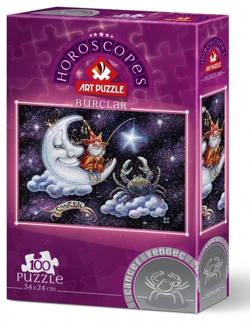 Puzzle zodiac Rac 100 piese