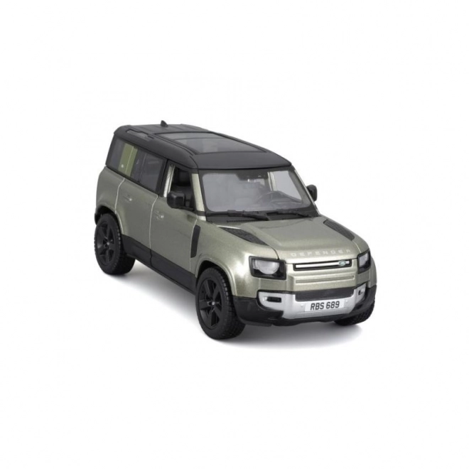 Mașină metalică Land Rover Defender 110 Bburago 1:24 Verde