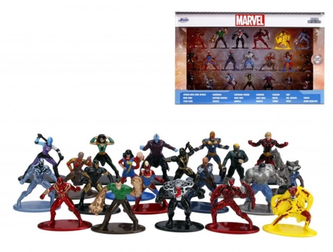 figurine metalice colecționabile Marvel, set 20 bucăți, ediția 3