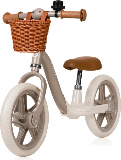 Bicicletă fără pedale pentru copii Lionelo Alex Plus bej