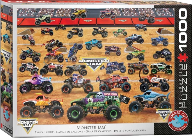 Puzzle Monster Jam 1000 piese