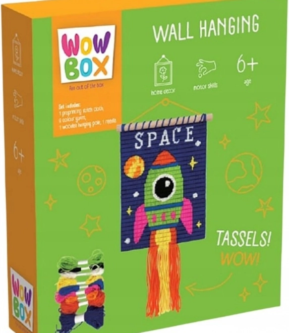 Set de macrame Racheta WOW BOX