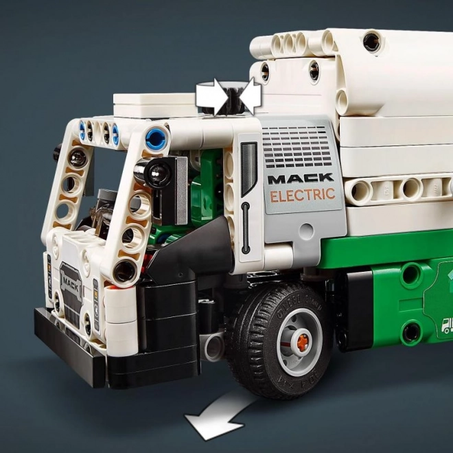 Camion electric pentru colectarea deșeurilor LEGO Technic Mack LR