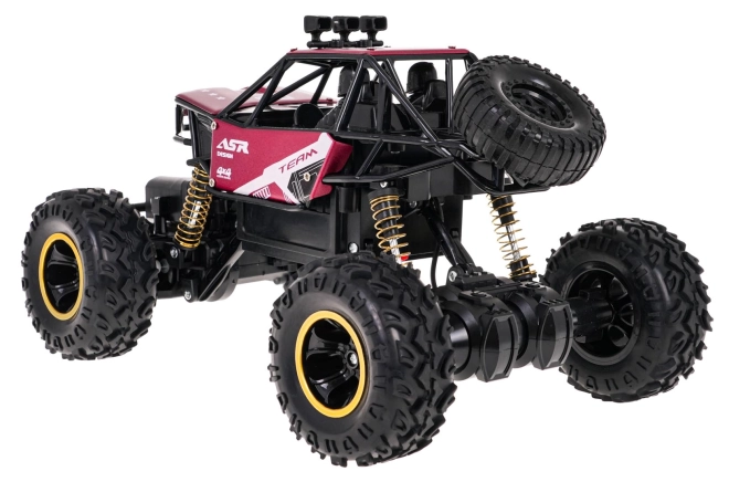 Crawler Monster Rock cu telecomandă – Roșu