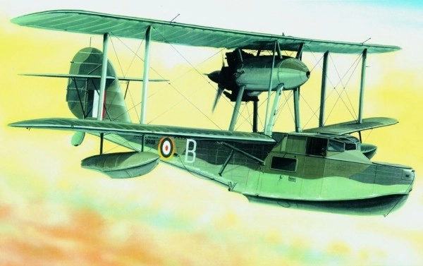 Model de avion Supermarine Walrus la scară 1:48