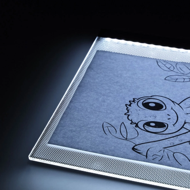 Placă de desen LED iluminată format A3