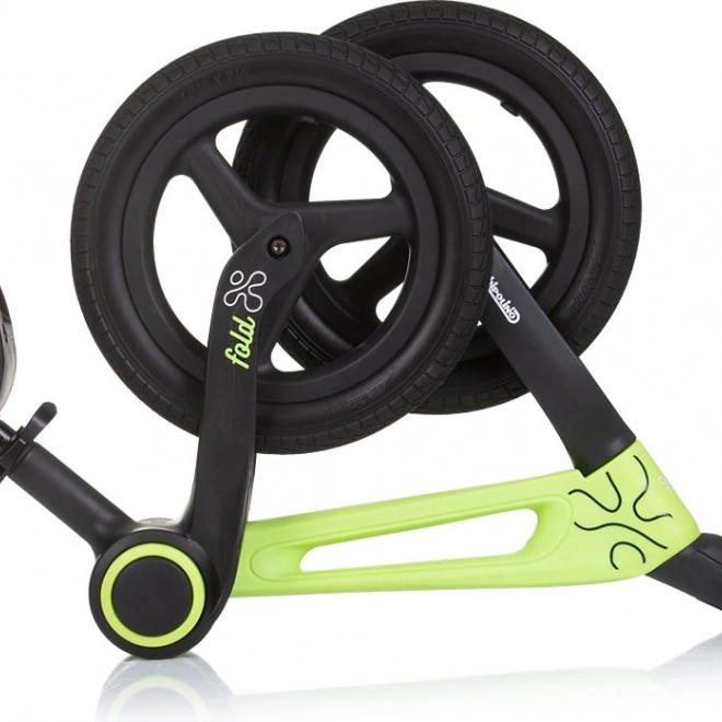 Trotinetă Chipolino Fold X verde
