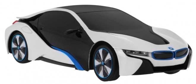 Mașină teleghidată BMW i8 Rastar albă 1:24