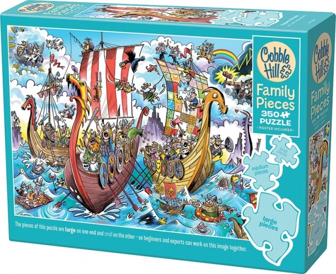 Puzzle de familie vikingskă 350 piese