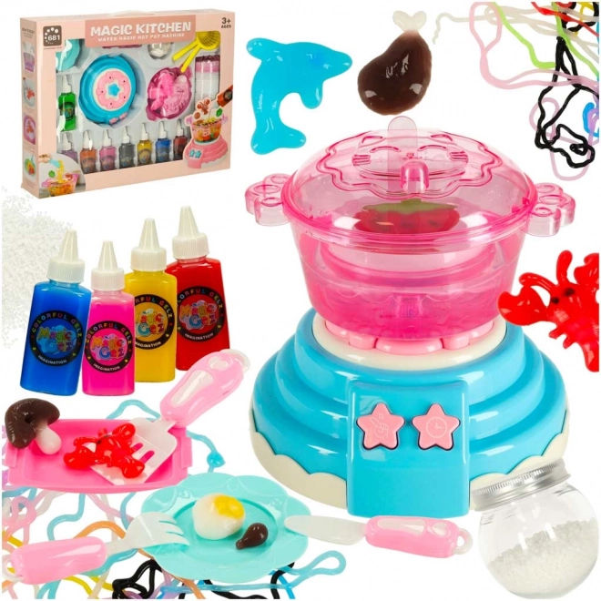 Set magic de gel creativ 3D - creează-ți propriile figurine colorate