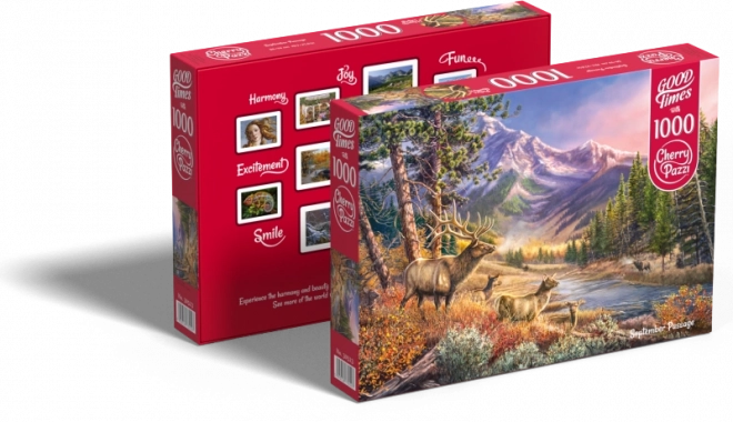 Puzzle Toamna Mutare 1000 Piese