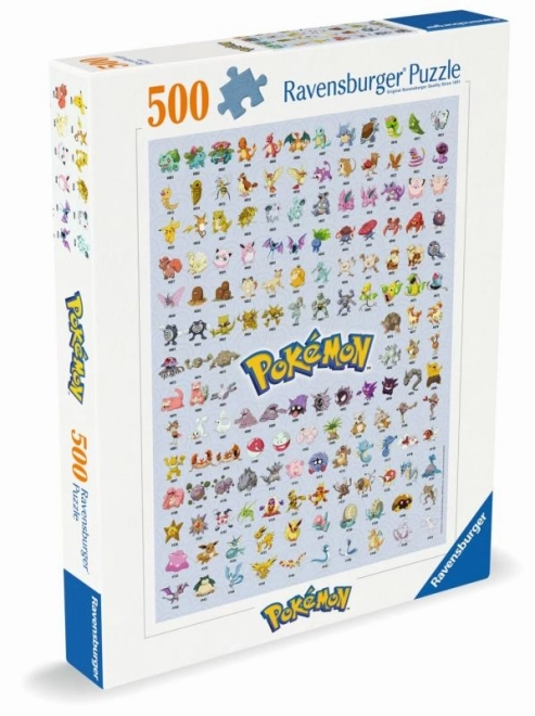 Puzzle cu Primii 151 de Pokémoni