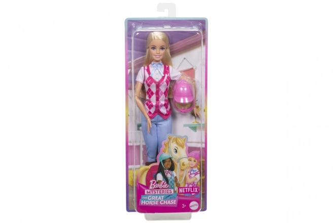 Păpușa Barbie călăreață Malibu