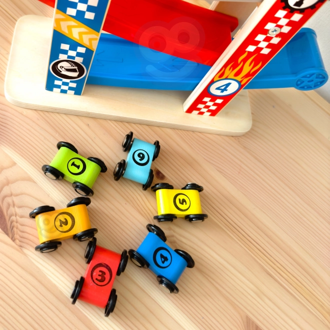 Tooky Toy Tobogan Colorat pentru Mașini