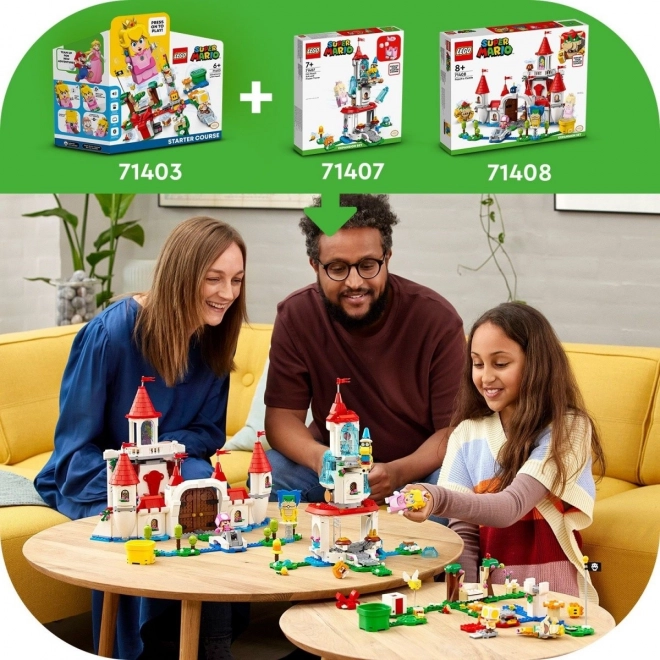 Lego Super Mario - Cat Peach și turnul de gheață - set de extindere