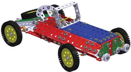 Set de construcție Clasică MERKUR 100 Modele