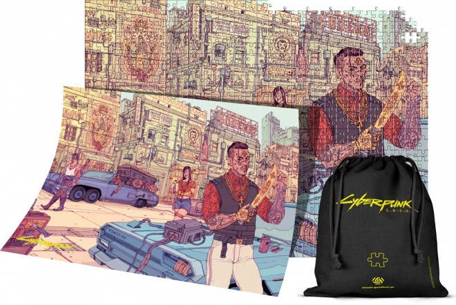 Puzzle Cyberpunk 2077 - Valentinos 1500 piese