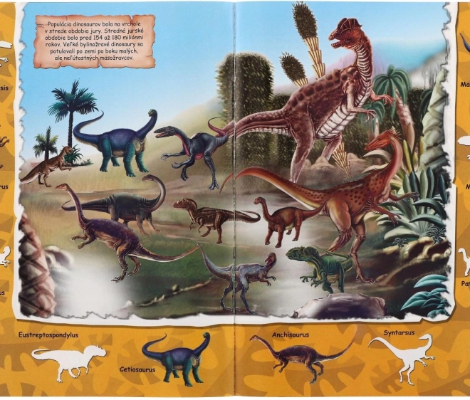 Carte Cu Autocolante Dinozauri 2. Ediție