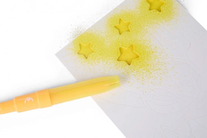 Set mare creativ de pictură cu markere suflante Stitch