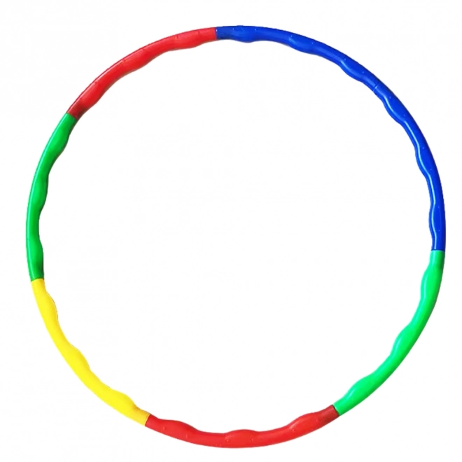 Cerc Hula cu noduri colorat 8 piese pentru exerciții