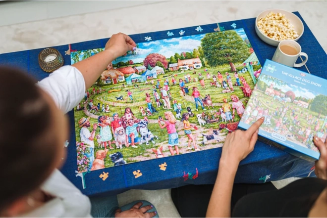 Puzzle concursul câinilor din sat 1000 piese