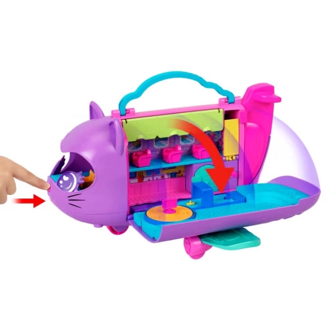 Polly Pocket Avionul Aventurilor Pisicuței