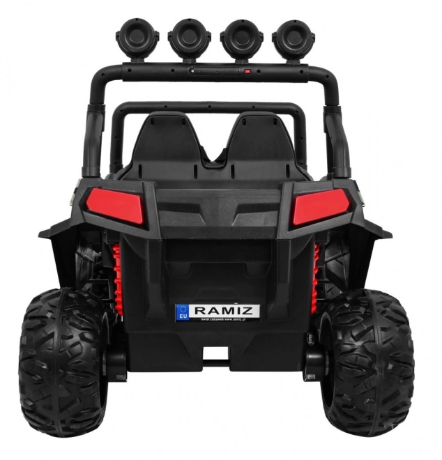 Grand Buggy Strong Lift pro copii Moro + tracțiune 4x4 + telecomandă + suport bagaje + radio MP3 + LED